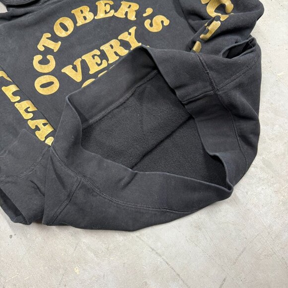 Rare OvO "Welcome October" Hoodie October's Very Own Black Made in Canada Large - Picture 6 of 7